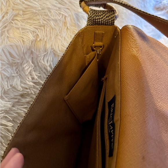 Eric Javits Bag | Taupe Woven Bamboo Accents | Gently Used - Like New Condition! - Picture 4 of 16
